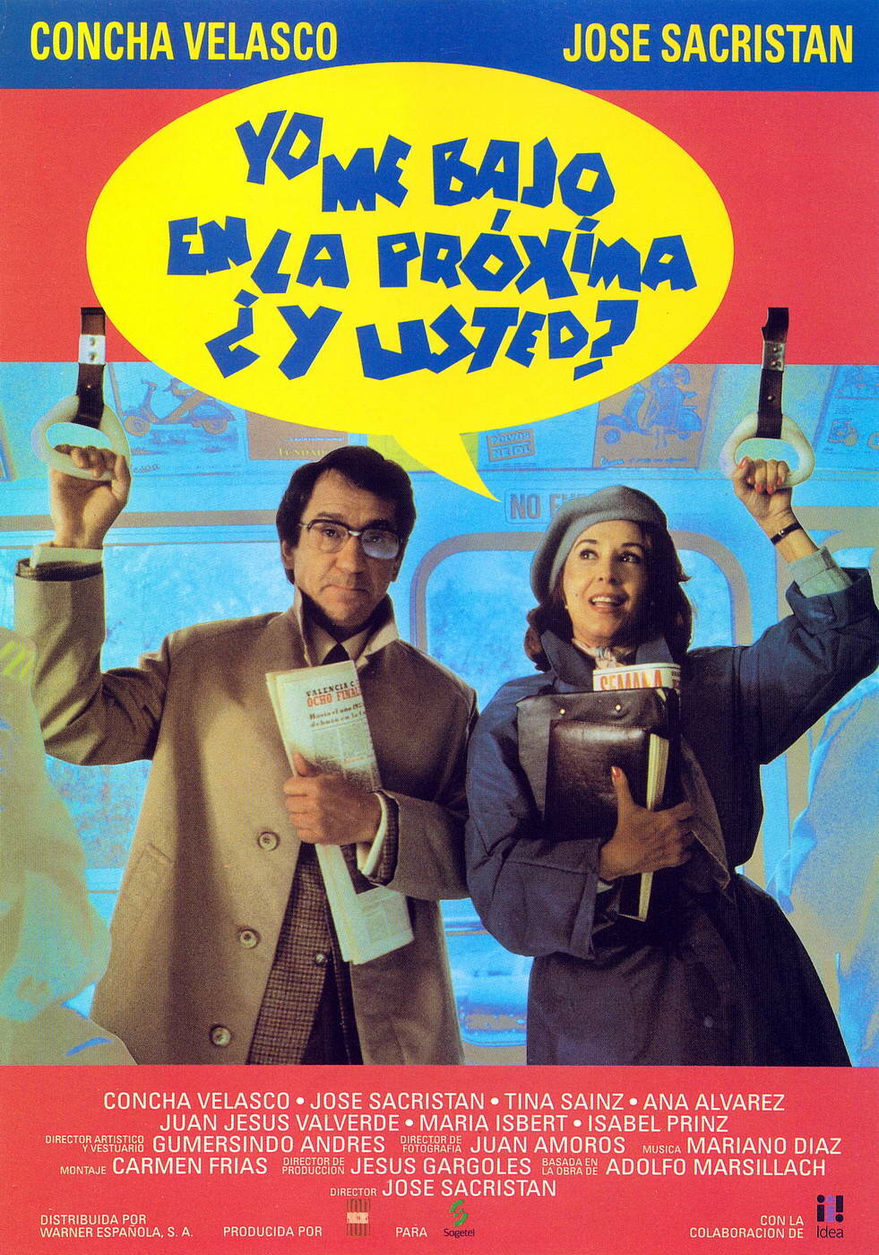 Yo me bajo en la próxima, ¿y usted?