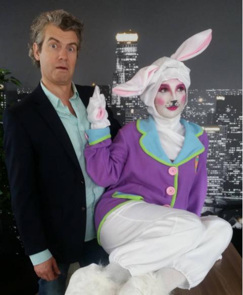 The Easter Bunny Visits Her Agent