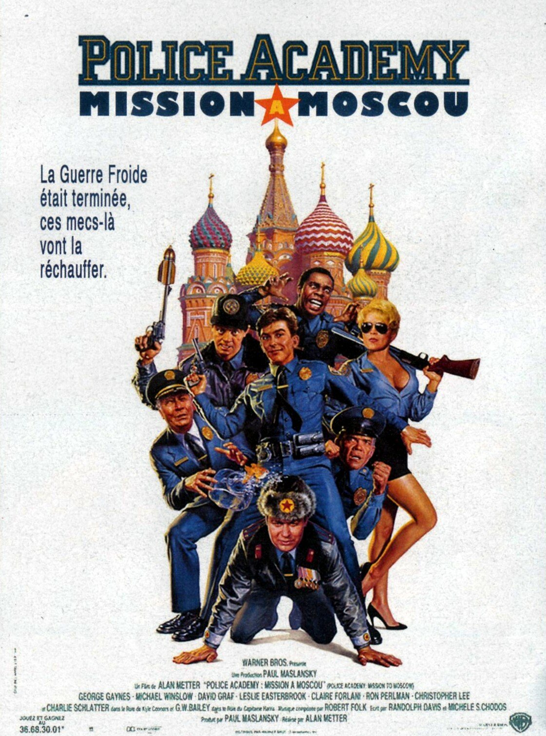 Policijos akademija 7. Misija Maskvoje