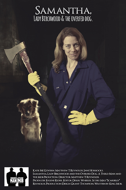 Samantha, Lady Birchwood and the overfed dog
