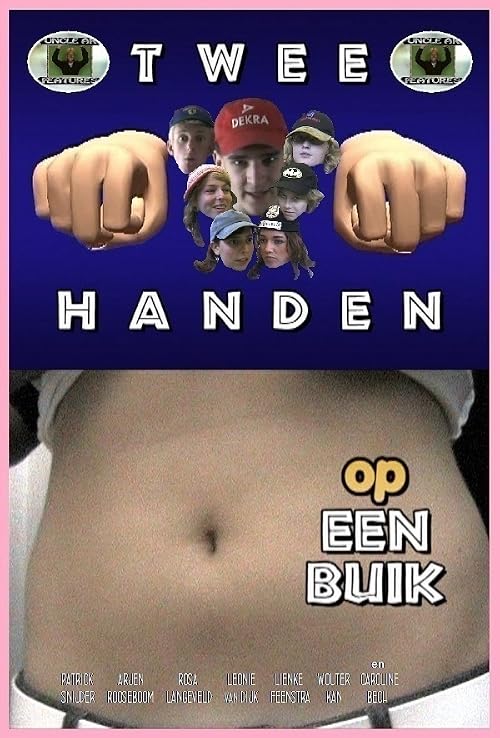 Twee Handen Op Een Buik