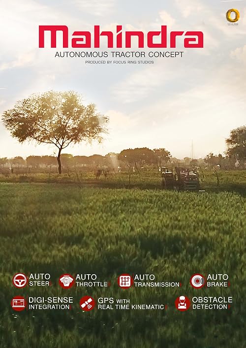 Mahindra Autonomous Tractor Concept video