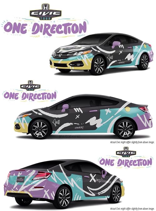 Honda Civic TV Commercial with One Direction