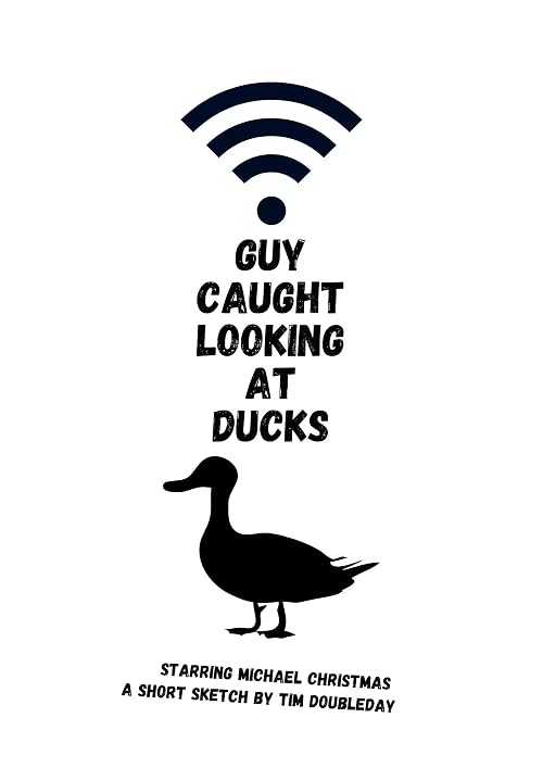 Guy Caught Looking at Ducks