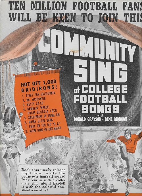 Community Sing: Series 2, No. 3 - College Football Songs