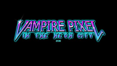 Vampire Pixel in the Neon City