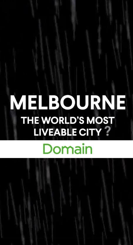 Melbourne: The World's Most Liveable City?
