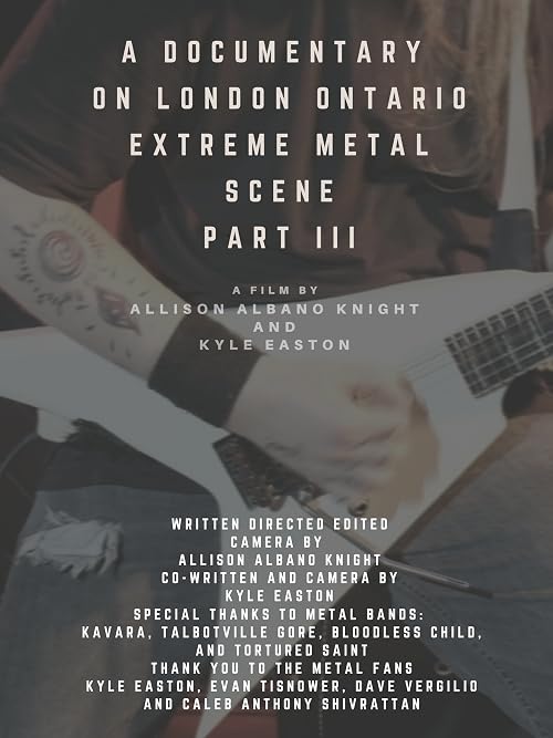 A documentary on London Ontario Extreme Metal III
