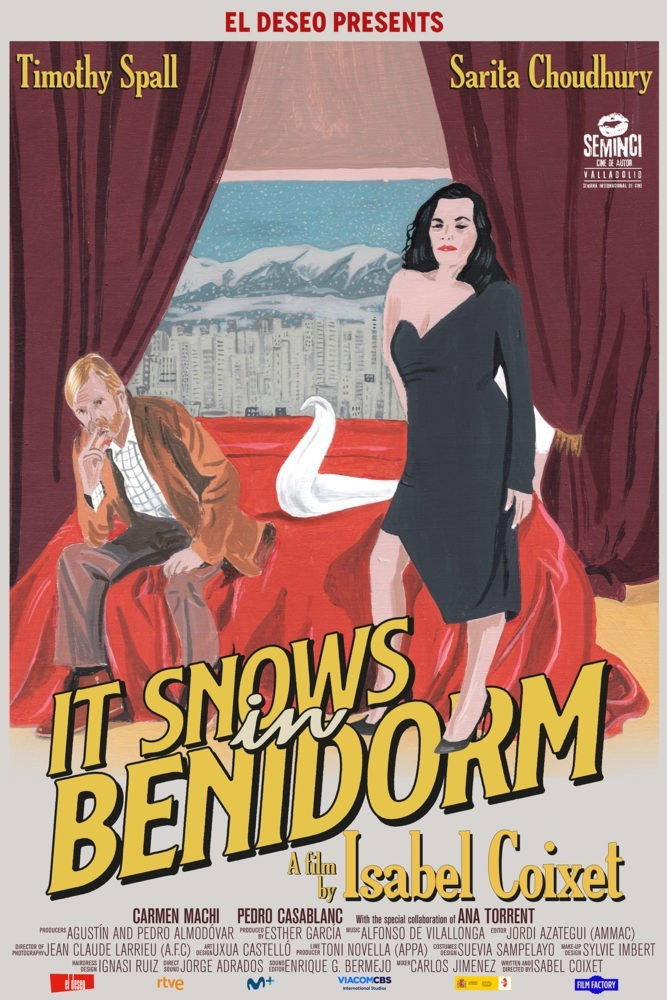 Nieva en Benidorm