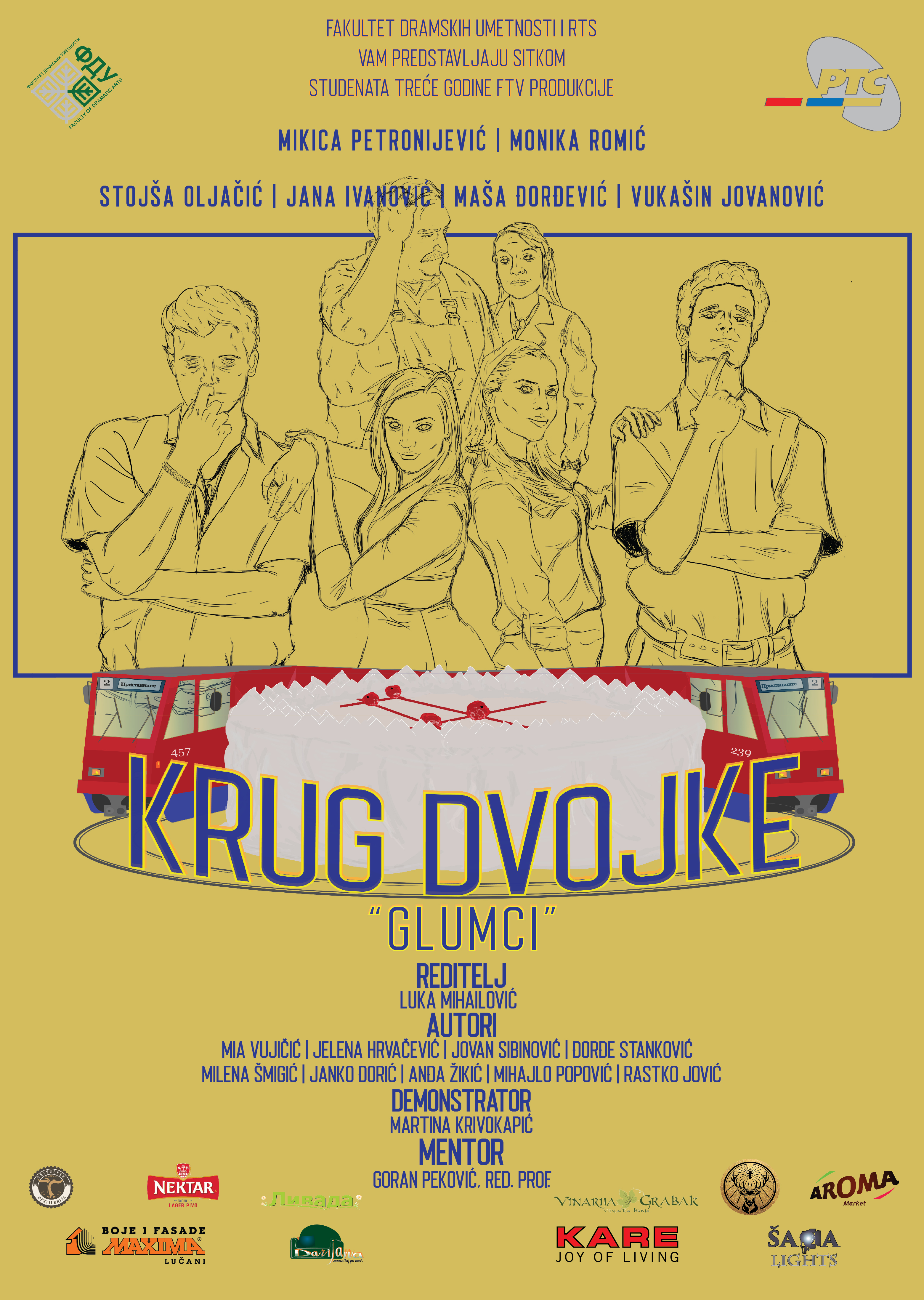 Krug dvojke - glumci