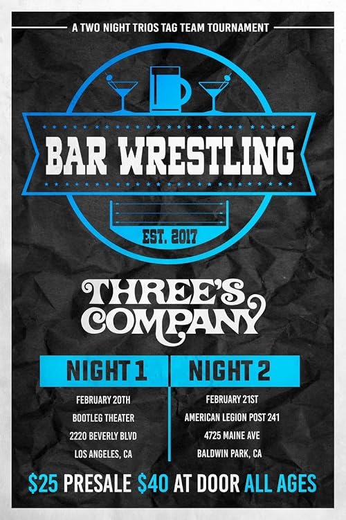 Bar Wrestling 31: Three's Company - Tag 2