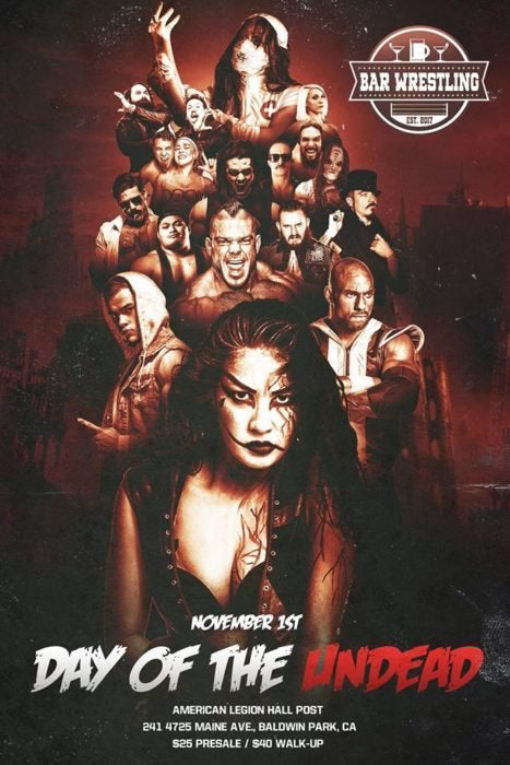 Bar Wrestling 22: Day Of The Undead