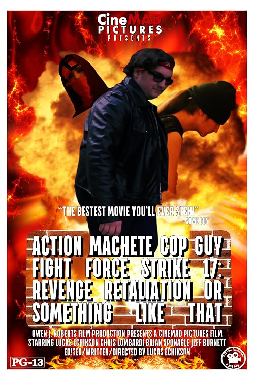 Action Machete Cop Guy Fight Force Strike 17