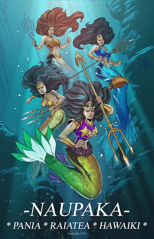 Naupaka Super Hero Polynesian Mermaid