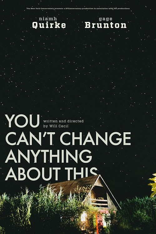 You Can't Change Anything About This