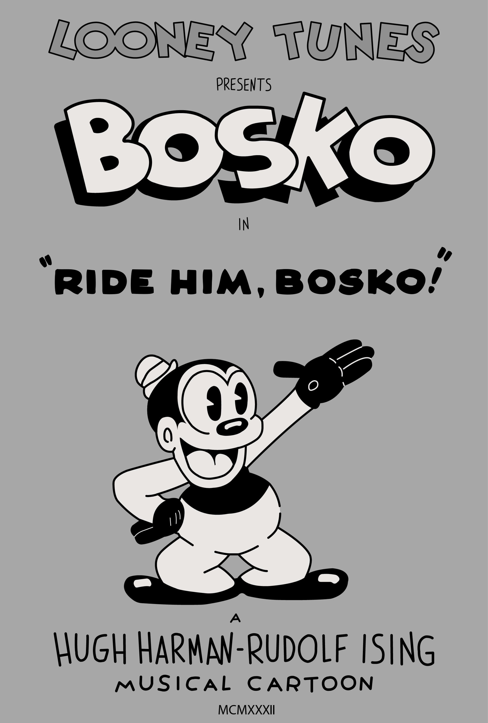 Looney Tunes #1 (1932-1933 Season): Ride Him, Bosko!