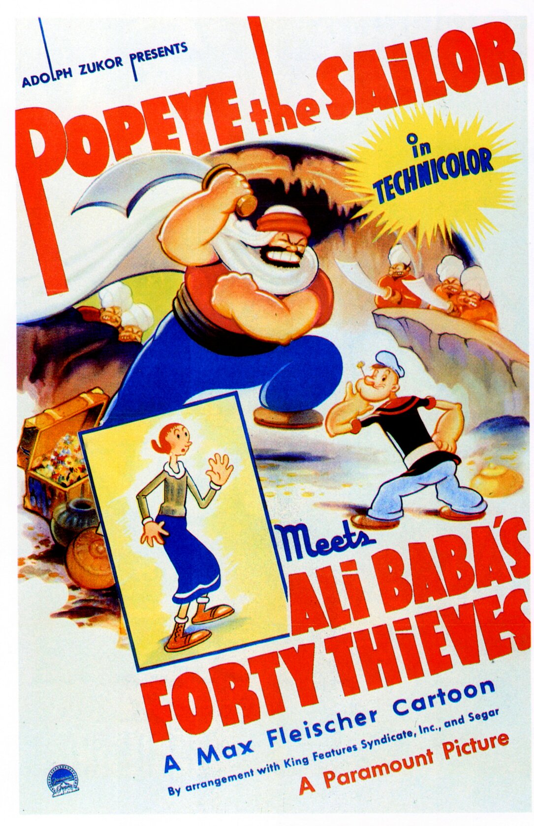 Popeye the Sailor Meets Ali Baba's Forty Thieves
