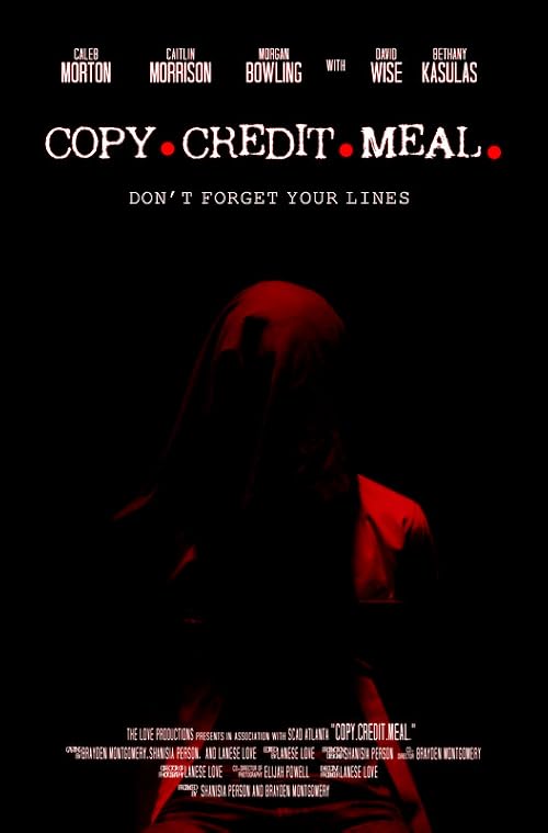Copy. Credit. Meal.