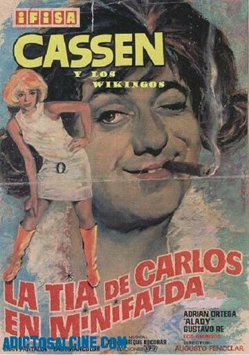 La tía de Carlos en mini-falda