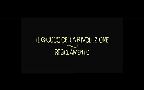 Il giuoco della rivoluzione - Regolamento