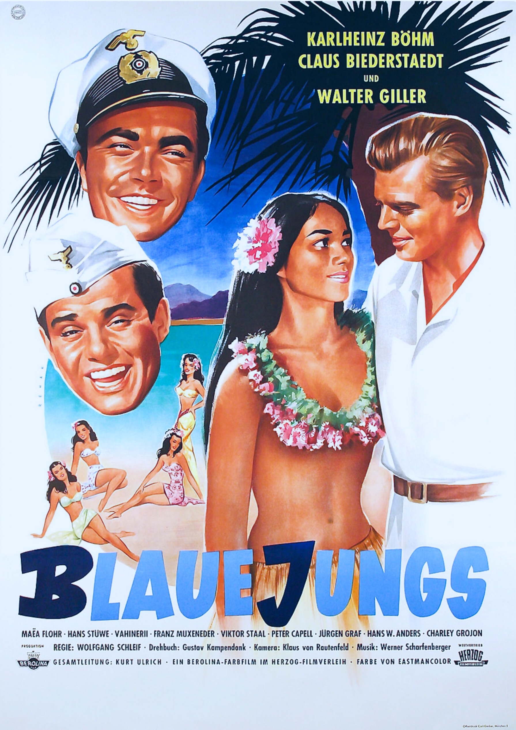 Blaue Jungs