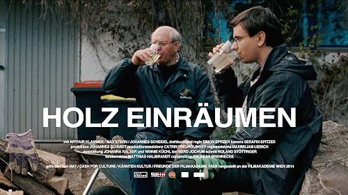 Holz einräumen