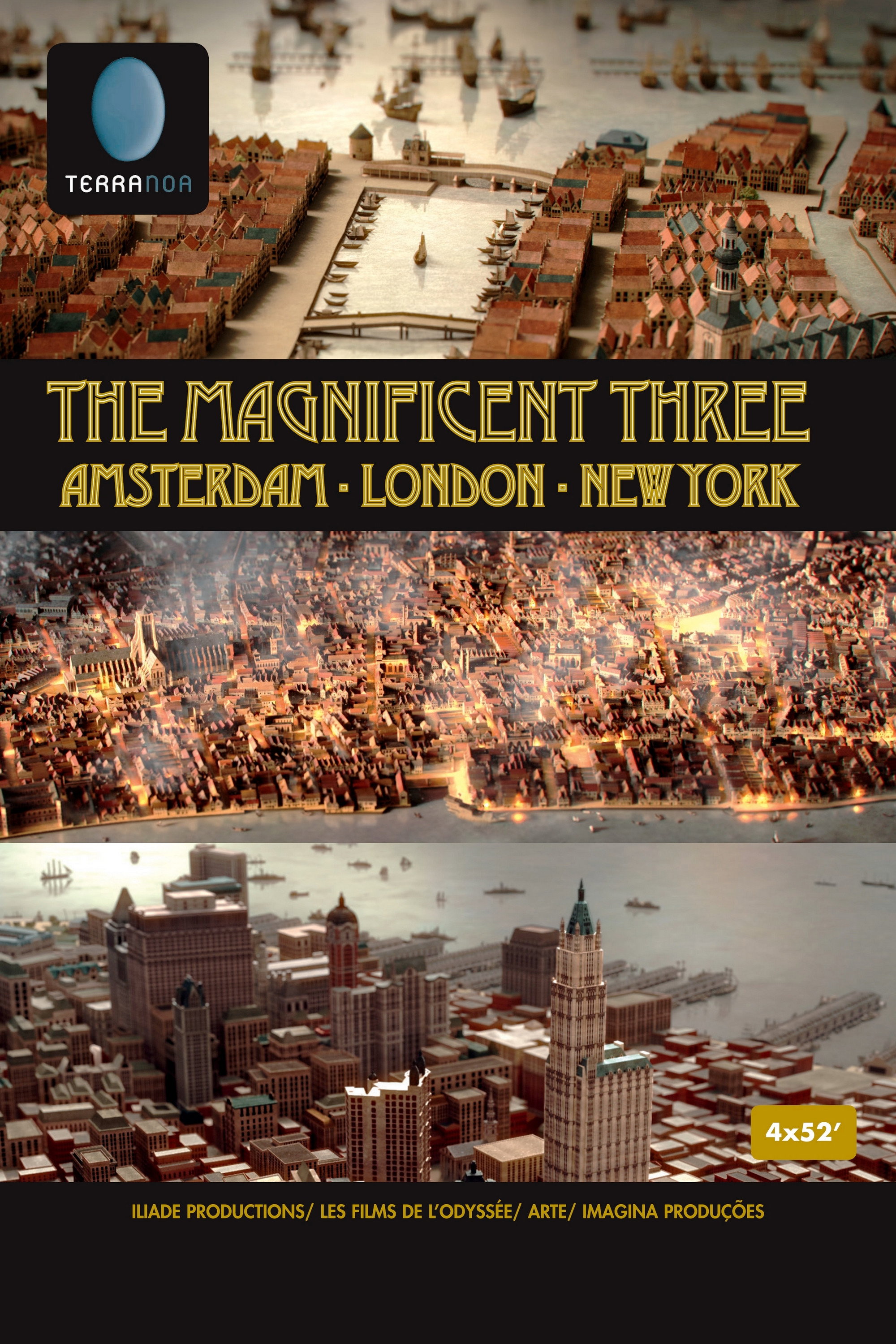 Trois villes à la conquête du monde: Amsterdam, Londres, New York