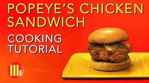 Popeye's Chicken Sandwich Cooking Tutorial (Homemade)