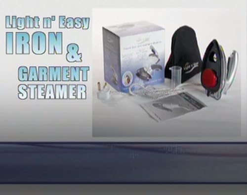 Home Tek: Light n' Easy Iron and Garment Steamer Television Infomercial