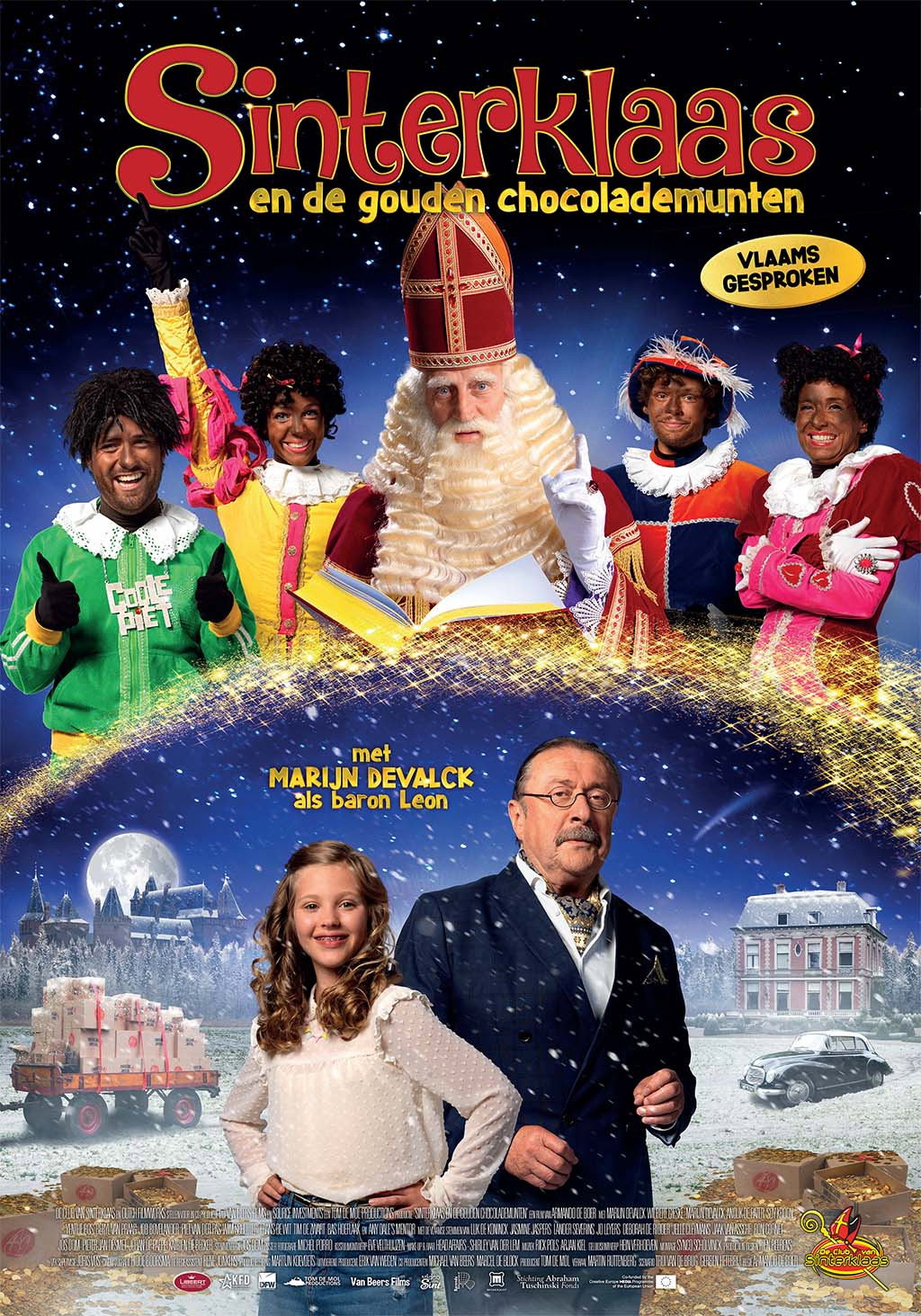 Sinterklaas & de gouden chocolademunten