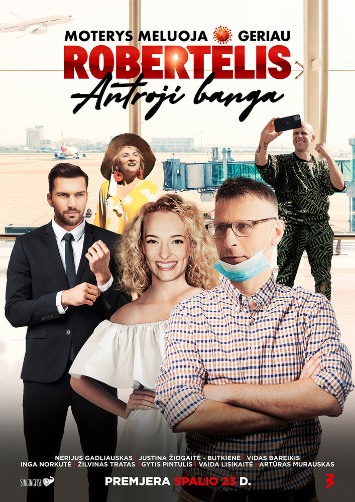 Moterys meluoja geriau. Robertelis. Antroji Banga!