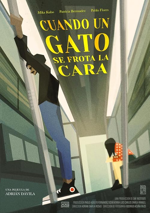 Cuando un gato se frota la cara