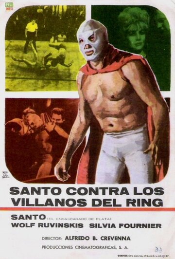 Santo el enmascarado de plata vs los villanos del ring