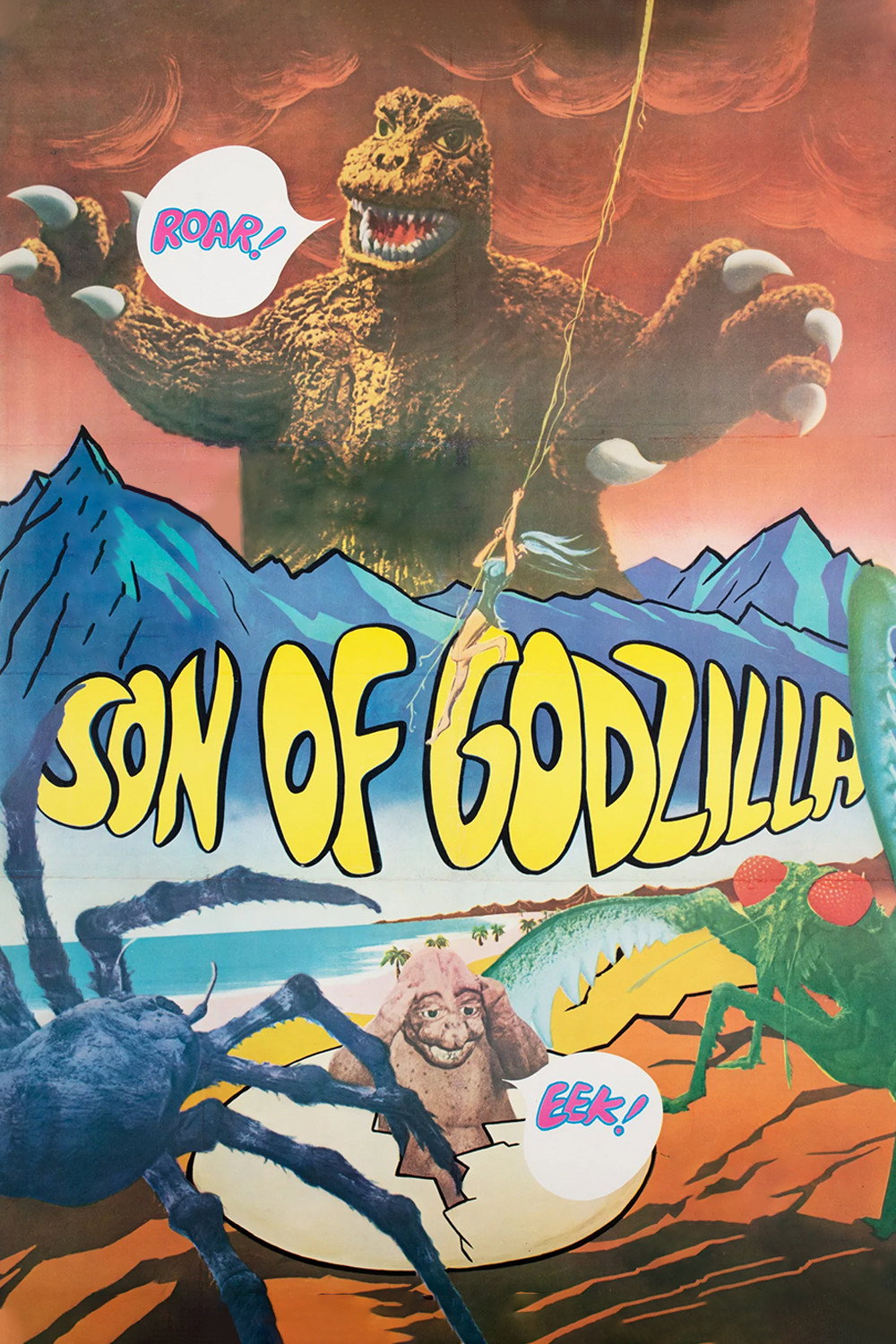 Frankensteins Monster jagen Godzillas Sohn