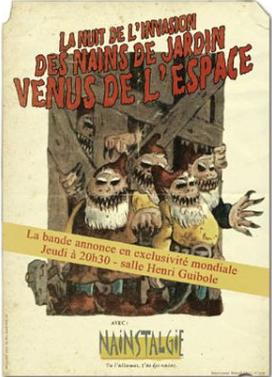 La nuit de l'invasion des nains de jardins venus de l'espace