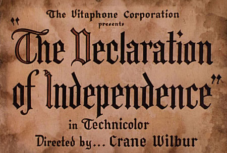 The Declaration of Independence