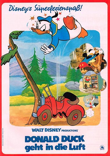 Donald Duck geht in die Luft