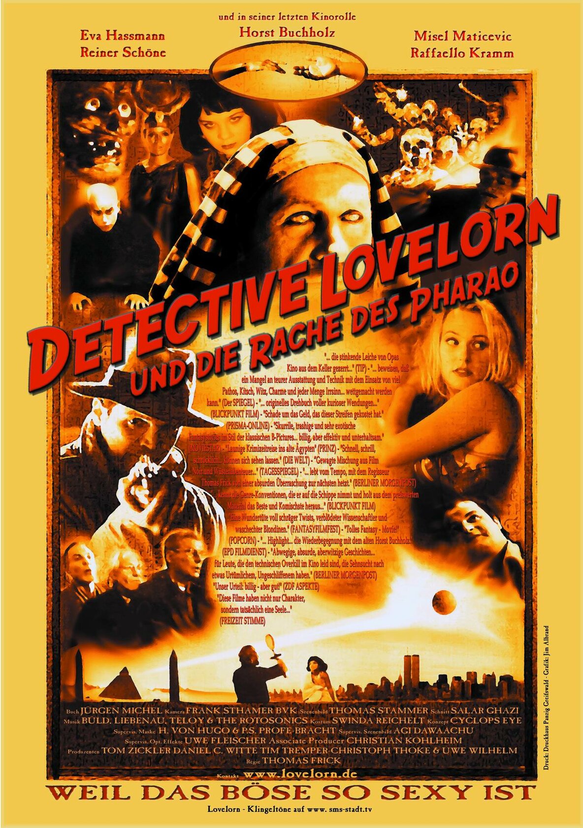 Detective Lovelorn and the Revenge of the Pharaoh
