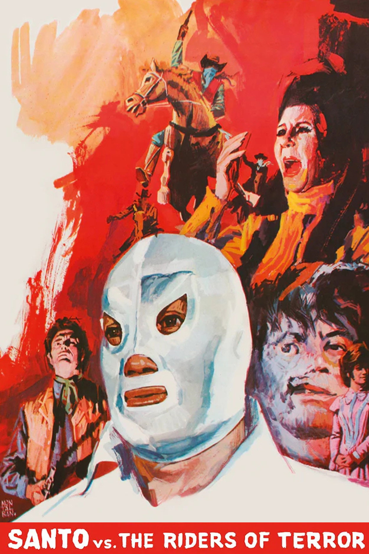 Santo contra los jinetes del terror
