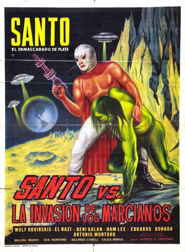 Santo el Enmascarado de Plata vs «La invasión de los marcianos»