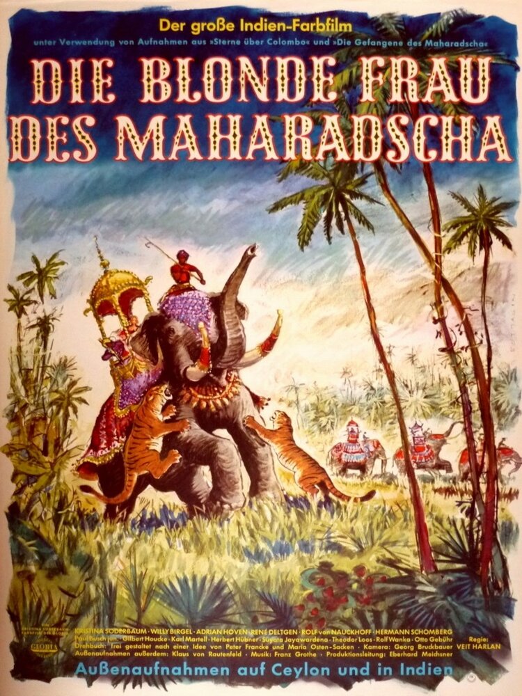 Die blonde Frau des Maharadscha