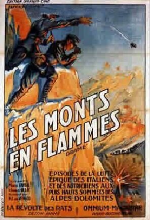 Berge in Flammen