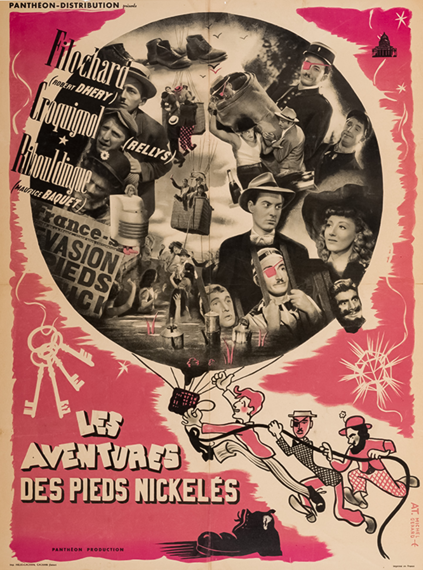 Les aventures des Pieds-Nickelés