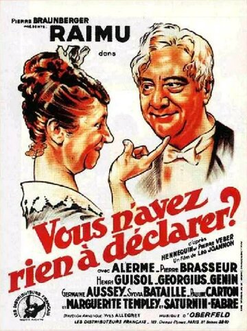 Vous n'avez rien à déclarer?