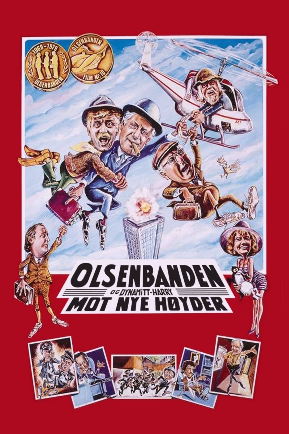 Die Olsenbande und Dynamit-Harry zu neuen Höhen