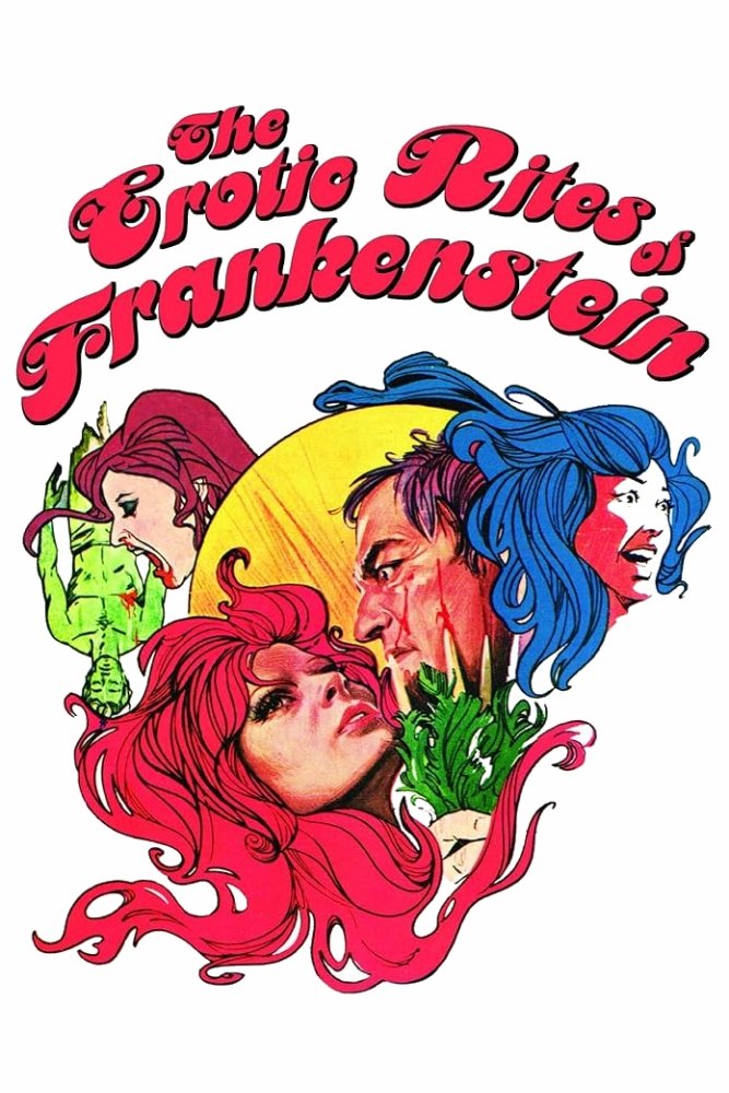 Eine Jungfrau in den Krallen von Frankenstein