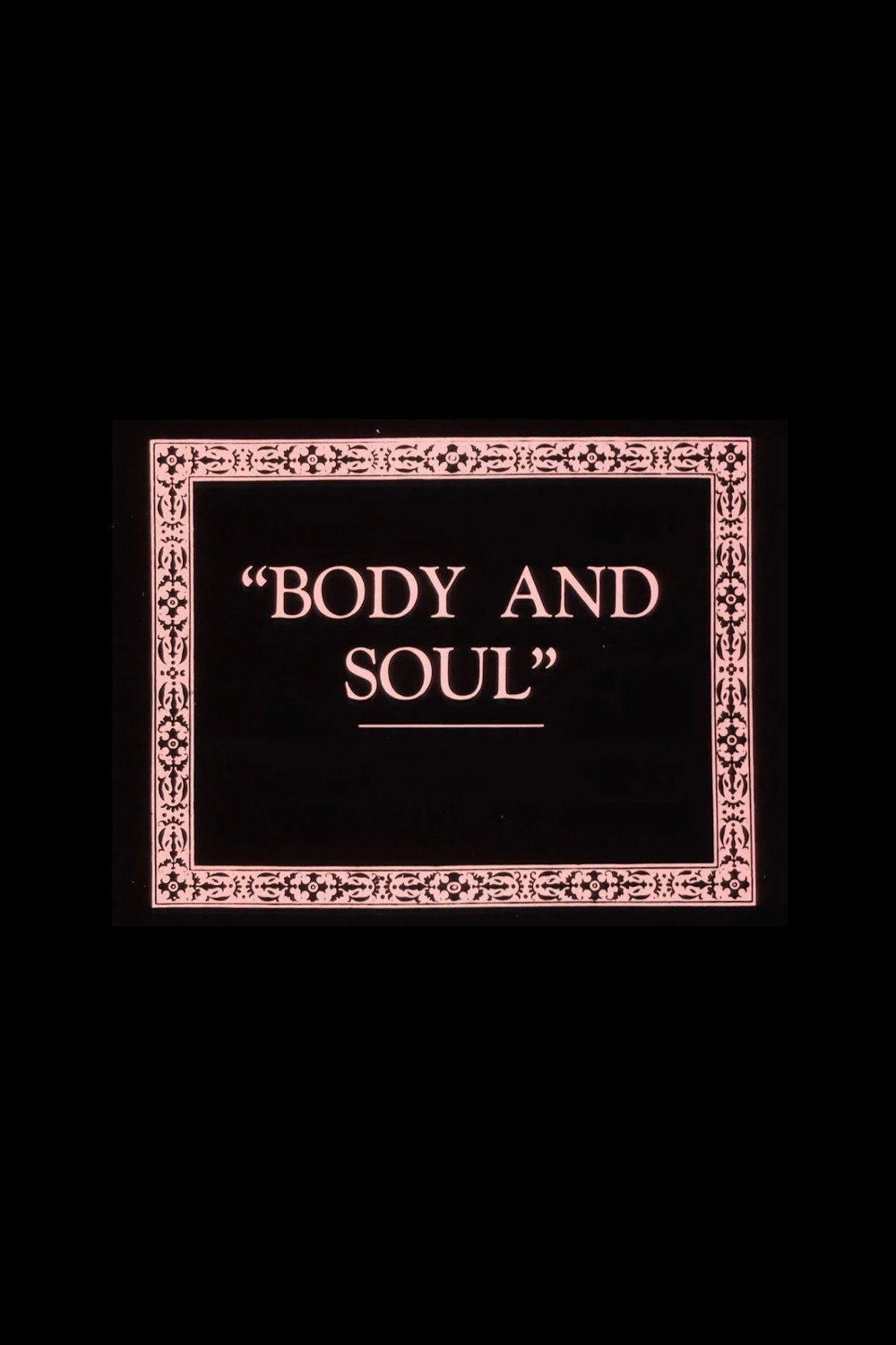 Body and Soul