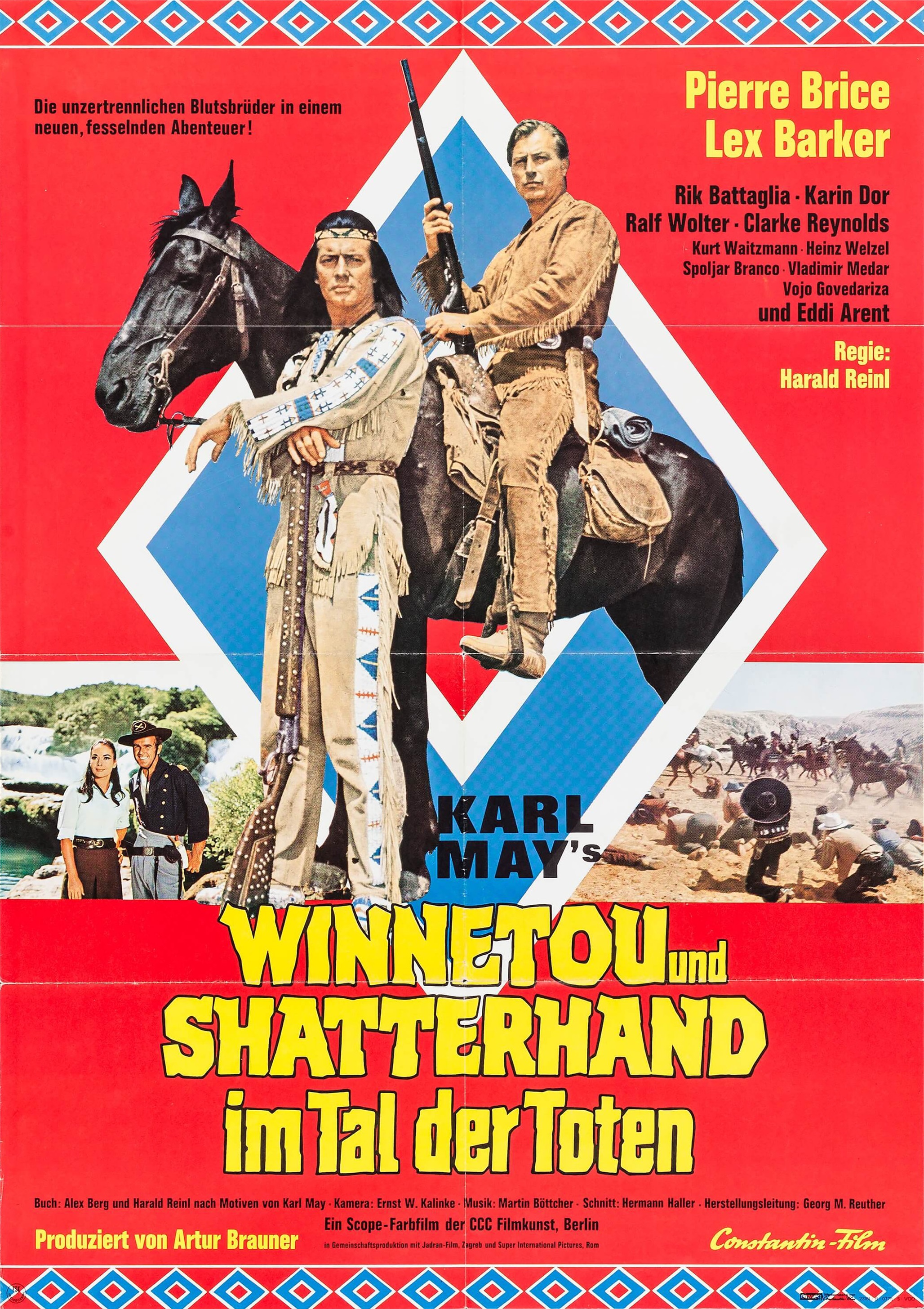 Winnetou und Shatterhand im Tal der Toten