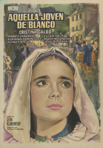 Aquella joven de blanco