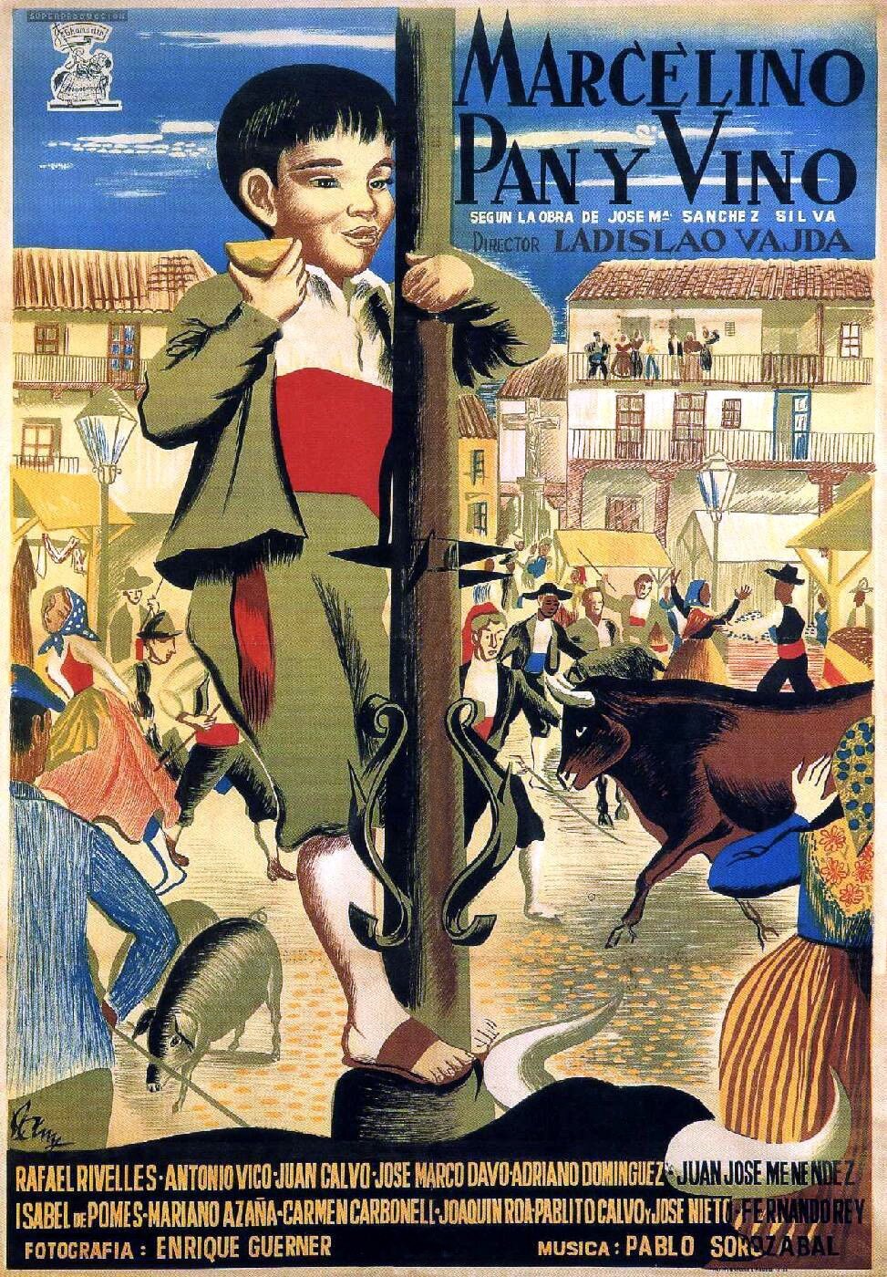 Марселино, хлеб и вино